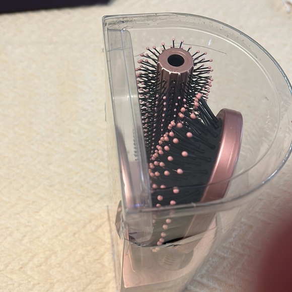 NIB 5 pc rose gold pink hair brush set hair tools set - Picture 3 of 3